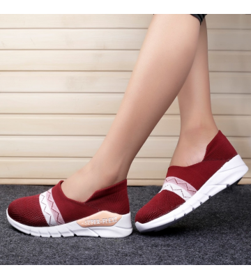 Brother's Women's Casual Shoes for Running And Walking(Red)